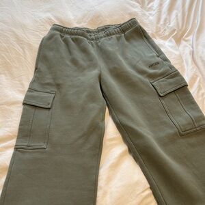 Aritzia Sage Green Cargo Pants